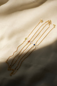 Elemental shortie - Lapis Lazuli | Verguld en zilver
